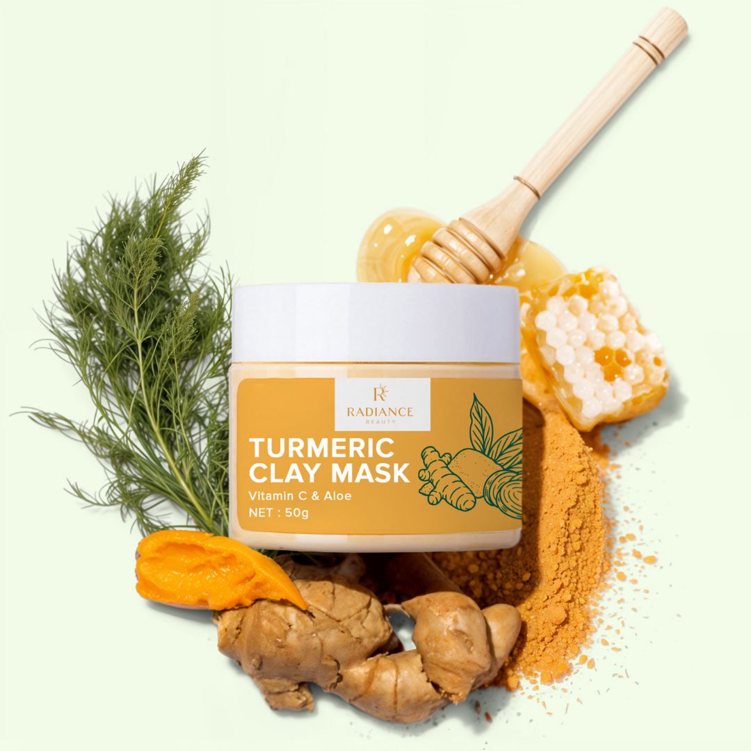 Masque d’argile au curcuma Radiance Los Angeles